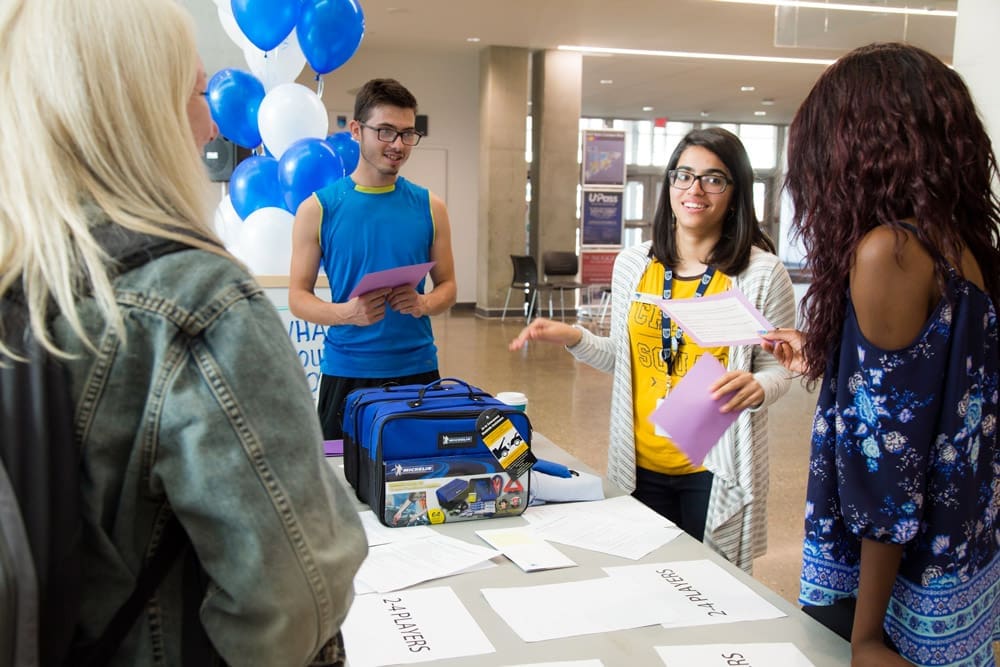 Students planning emergency preparedness event