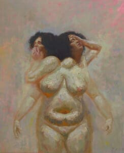 Oil paining by Tamires Para of Edmonton Alberta