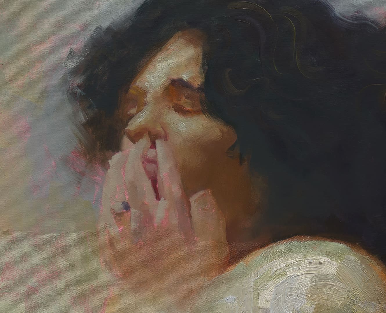 Oil painting by artist Tamires Para of Edmonton Alberta Oil painting by artist Tamires Para of Edmonton Alberta