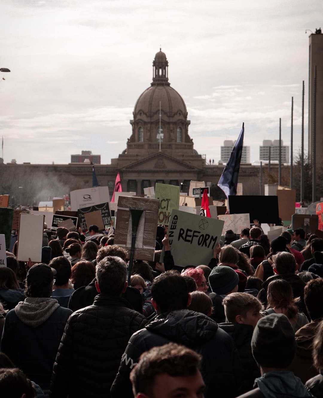 Edmonton Climate Rally Oct 18