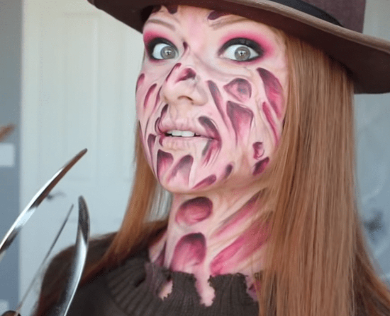 Freddy Krueger Makeup Tutorial