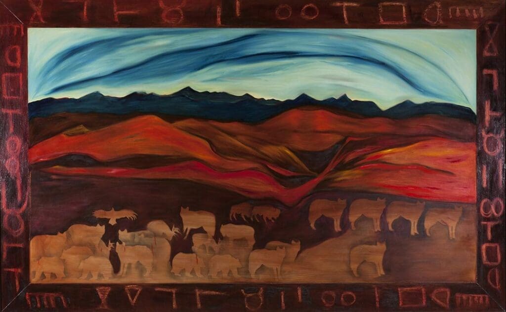 This is the Land_Art Gallery of Exhibit Rebellious