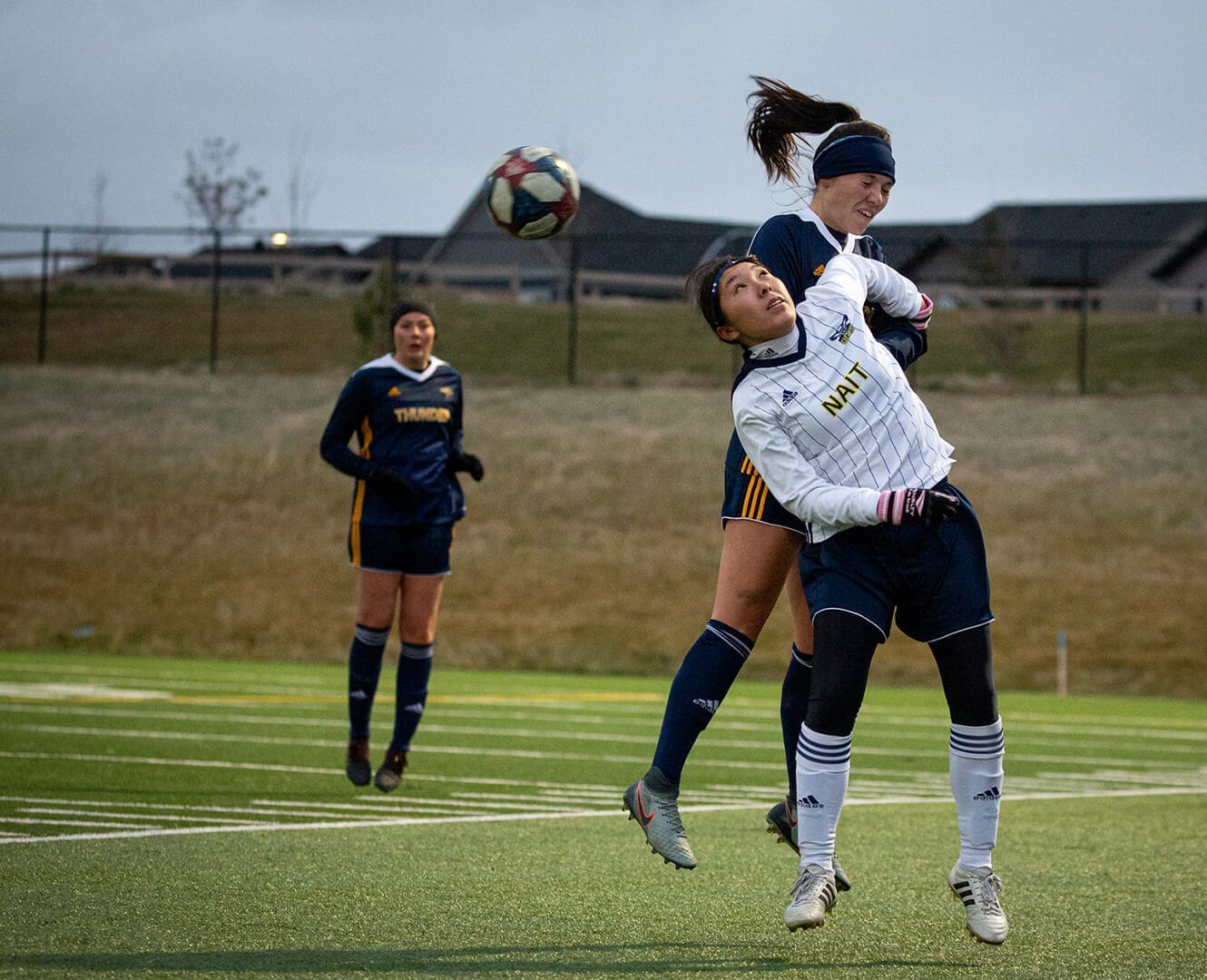 NAIT soccer player's family surprises her from Japan