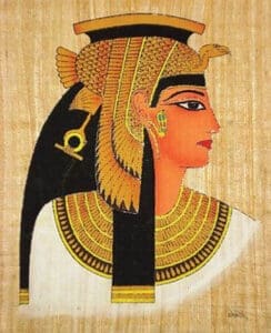 hieroglyphs of Egyptian women