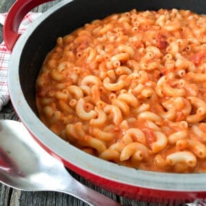 tomato mac and cheese