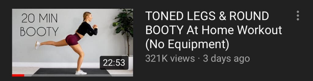TONED LEGS & ROUND BOOTY At Home Workout - MadFit