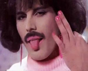 Freddie Mercury in 'I Want To Break Free' Music Video