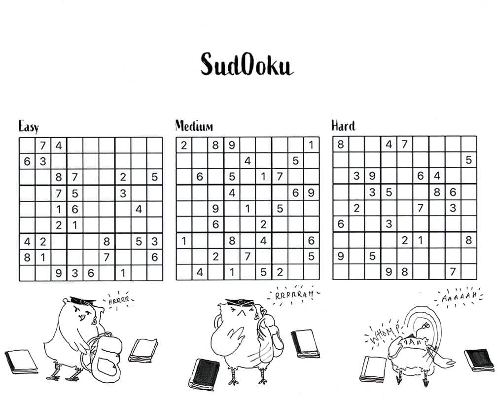 Printable ook sudoku