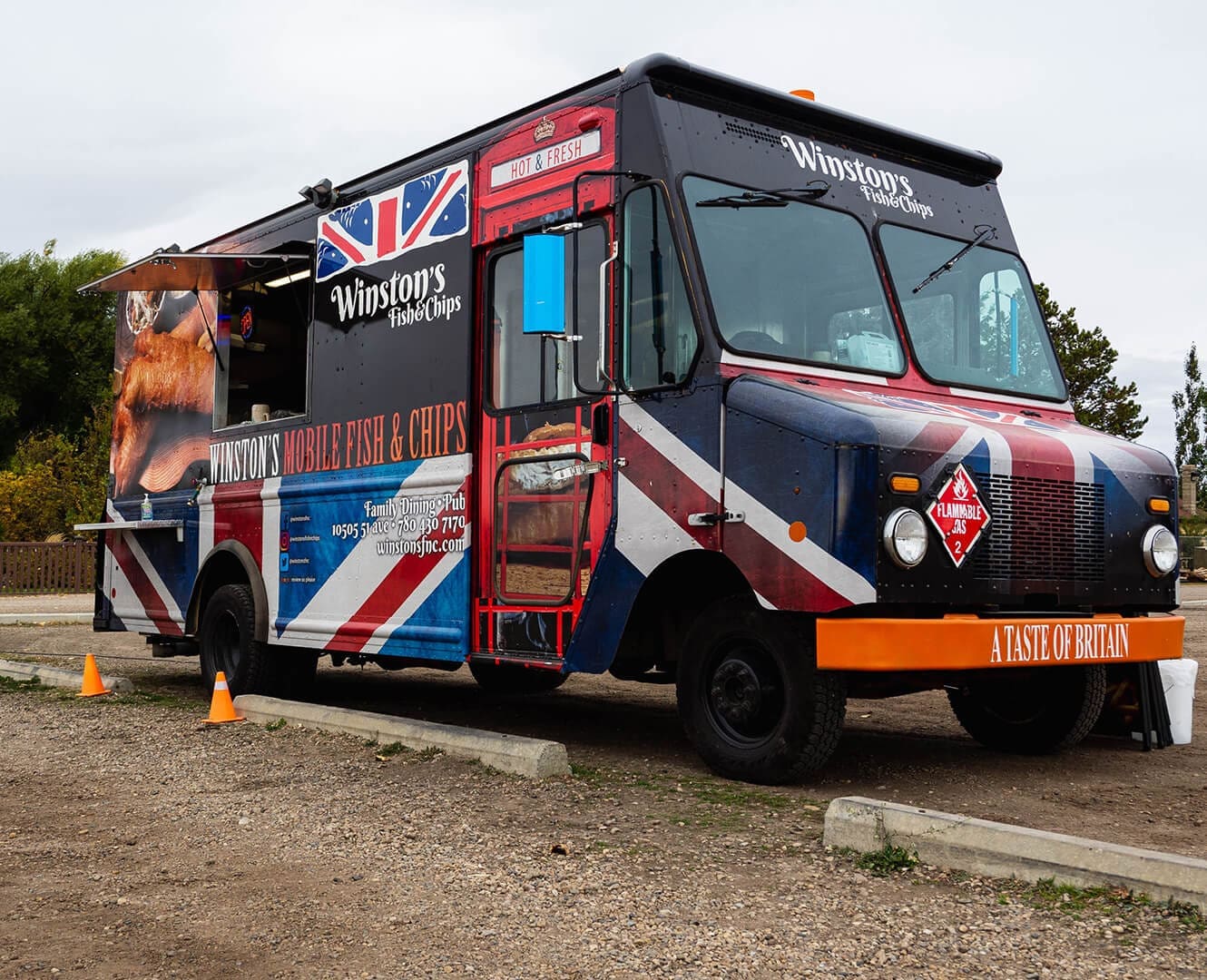 Food trucks giving restaurant owners opportunity to stay alive Winston's Fish and Chips food truck Edmonton