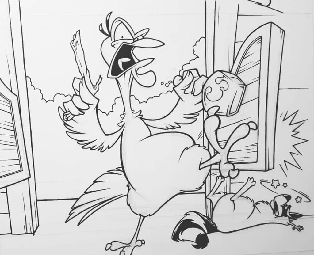 Daniel Schneider Comic book artist Edmonton