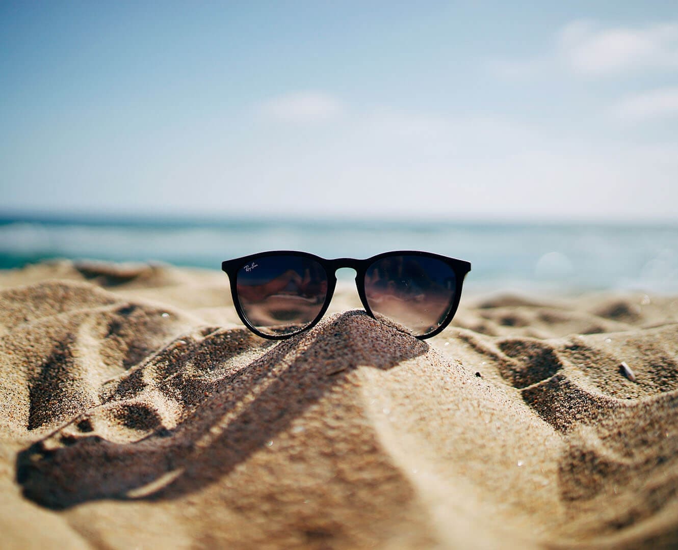 Beach sunglasses summer