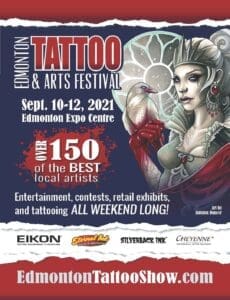 Edmonton Tattoo and Art festival poster