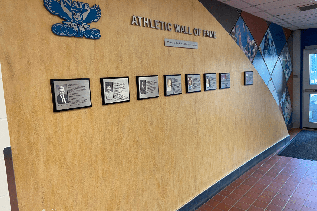 NAIT’s faded and forgotten wall of fame
