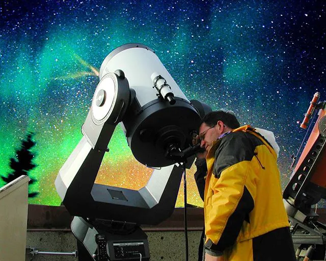 The RASC Observatory in Edmonton is a space-y student-friendly activity. Photo via TELUS World of Science