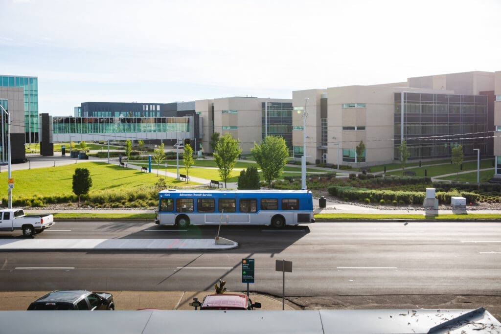The U-Pass makes transit affordable for students in Edmonton.