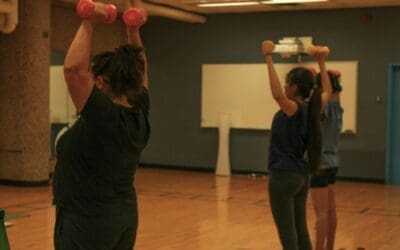 Women’s only strength class helps NAIT students build confidence and relieve stress