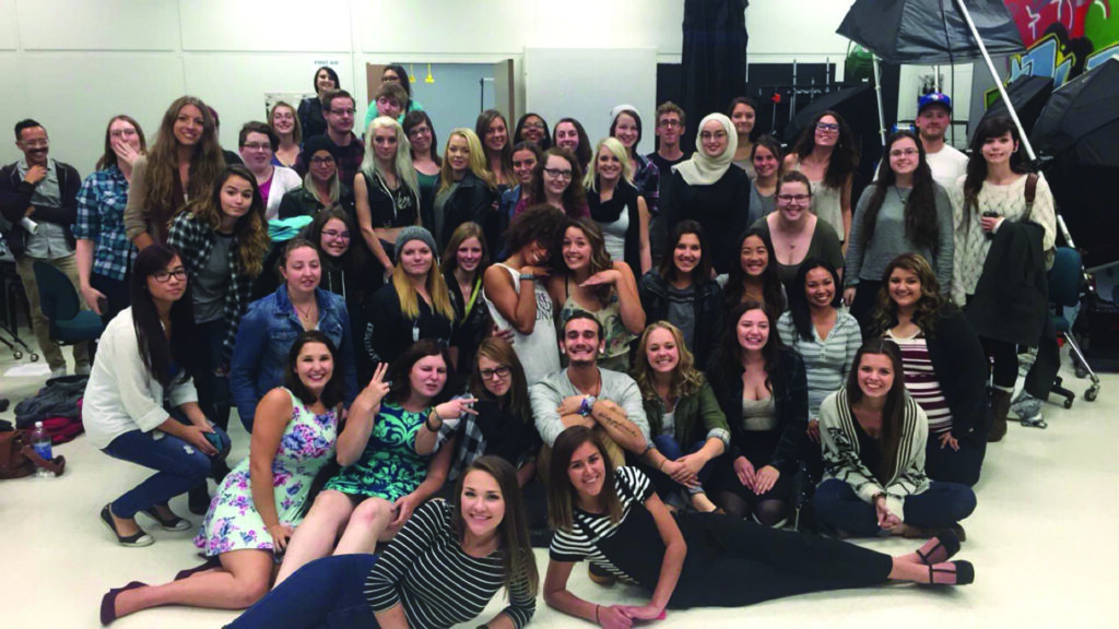 A class portrait from Hooper, who graduated in 2017. Hooper "learned literally everything" in the NAIT Photographic Technology program. Photo supplied