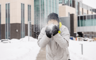 An exceptionally snowy season: How NAIT manages winter campus conditions