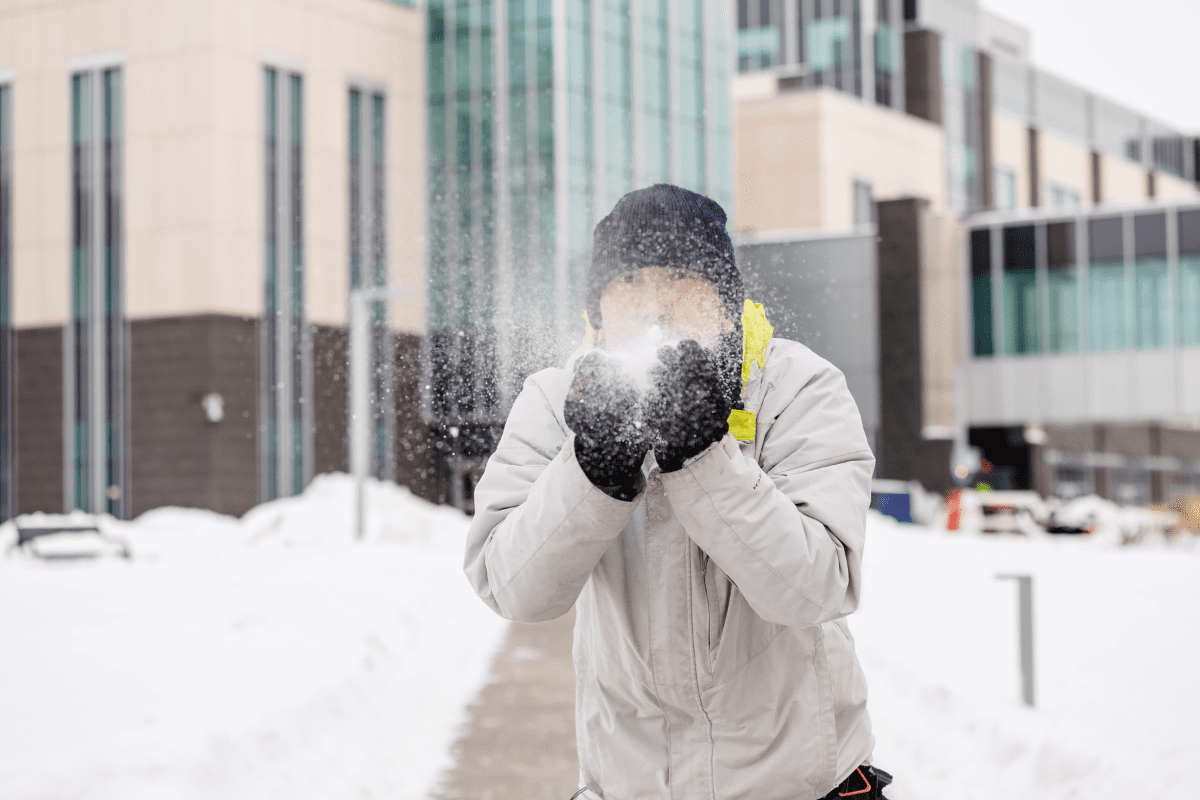 Snowy days at NAIT