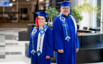 New Indigenous stoles represent culture, accomplishments and possibility at convocation